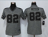 Women Limited Nike Dallas Cowboys #82 Witten Gray Stitched Gridiron Gray Jersey,baseball caps,new era cap wholesale,wholesale hats